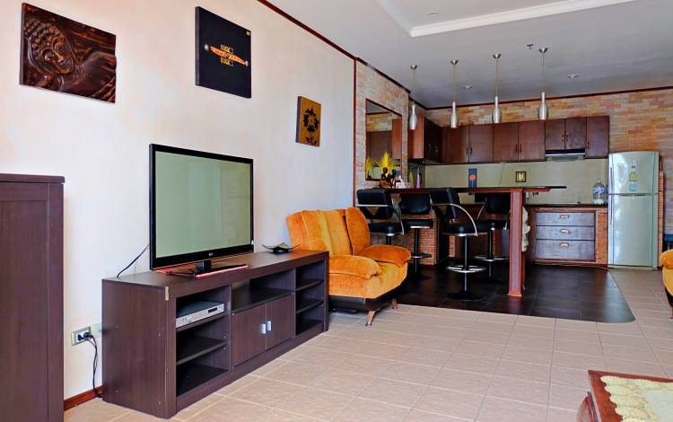 large, 1-bedroom, condo, beachfront, Jomtien, View Talay 5C