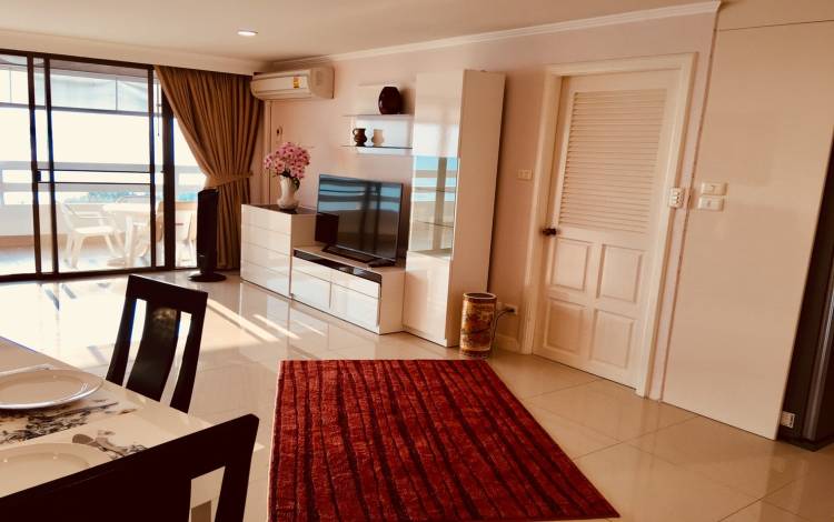 1-bedroom, large, condo, for rent, Jomtien, Grand Condotel, ocean view