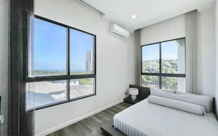 Superb 2 bedroom for sale on Cozy beach, condo for sale in The Point condominium Pattaya, Pattaya condo for sale, 2 bedroom condo Pratumnak for sale, Trust Pattaya Real Estate Agency, Property Excellence