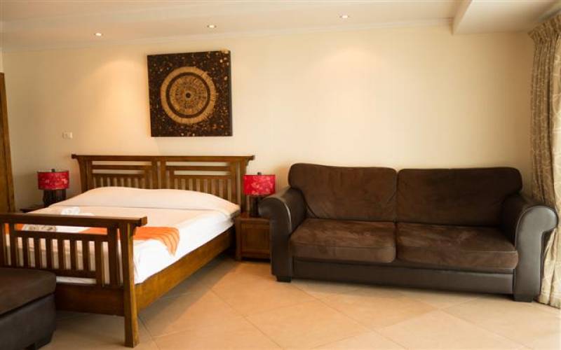 Spacious, studio, for rent, Jomtien, The Residence, peaceful surroundings