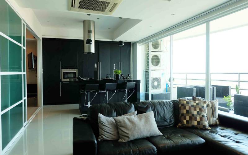 High-end condo for rent in Jomtien, 1 bedroom condo in View Talay 5 for rent, High floor condo in Jomtien for rent, Jomtien Properties, Property Excellence