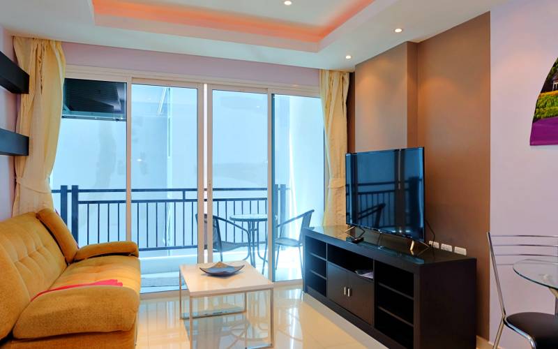 Studio, for rent, Central Pattaya, Avenue, Residence, furnished