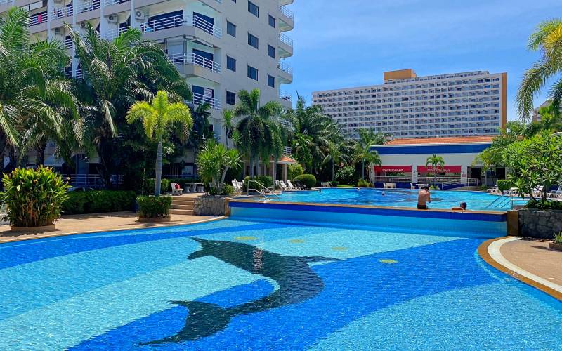 Nice, studio, for rent, popular, Jomtien, View Talay 2A