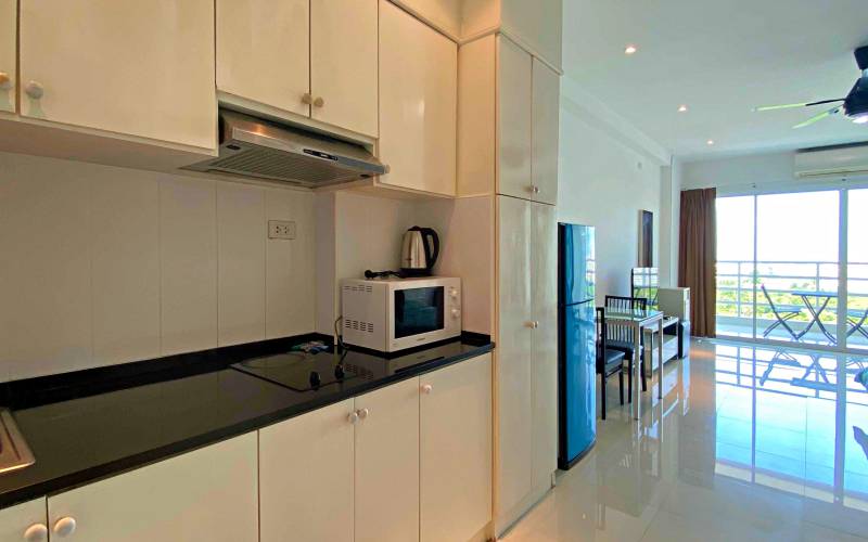 Studio, for rent, Jomtien Beach, View Talay 5D, beach, ocean view