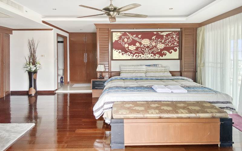 Condo, rent, Pratumnak, Pattaya, Tara Court, 2-bedroom, ocean, view