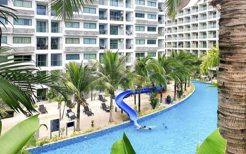 The Maldives condo for rent, Studio for rent in Jomtien, Jomtien properties for rent, Laguna Beach Resort 3, Property Excellence