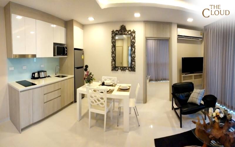 2 bedroom condo for rent on Cozy Beach Pattaya, The Cloud Condominium Pattaya, Long term condo rental Pattaya, Property Excellence