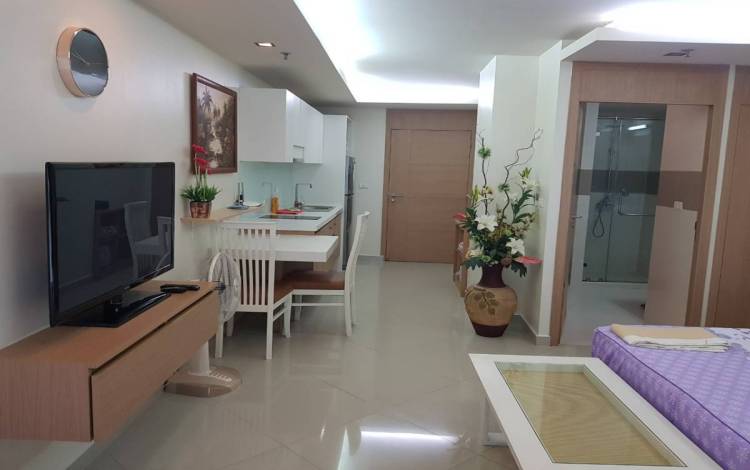 Cheap, condo, studio, for rent, City Garden, Pattaya