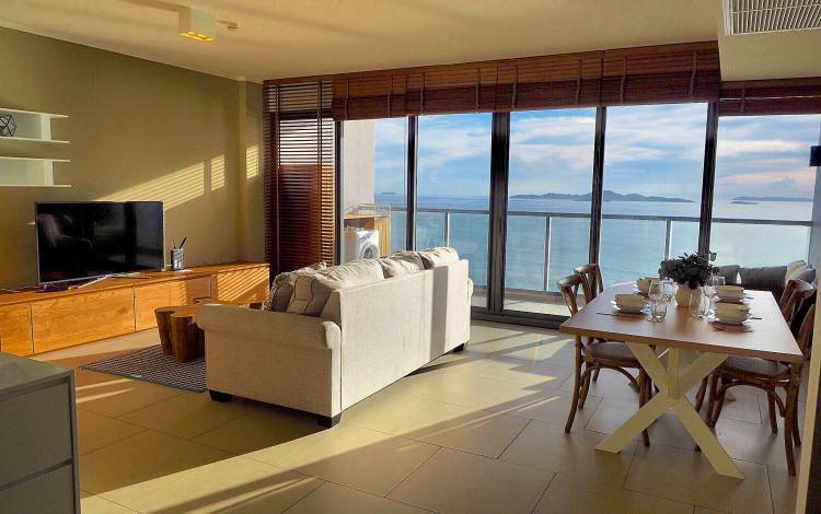 Exclusive, 2-bedroom, condo, for rent, Zire, Wongamat, beachfront, Pattaya