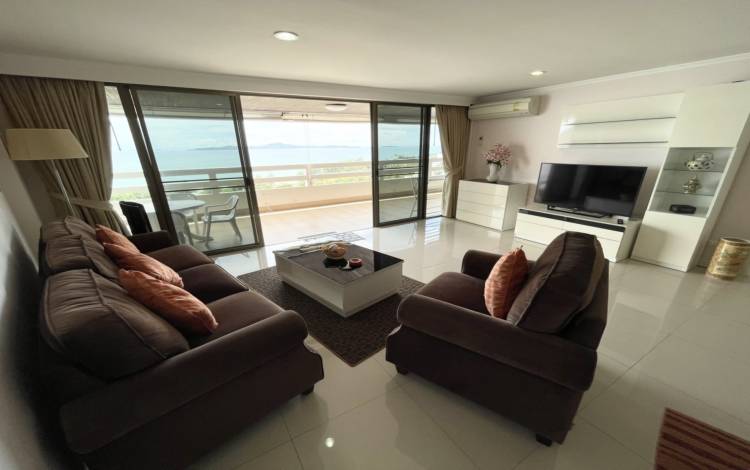 1-bedroom, large, condo, for rent, Jomtien, Grand Condotel, ocean view