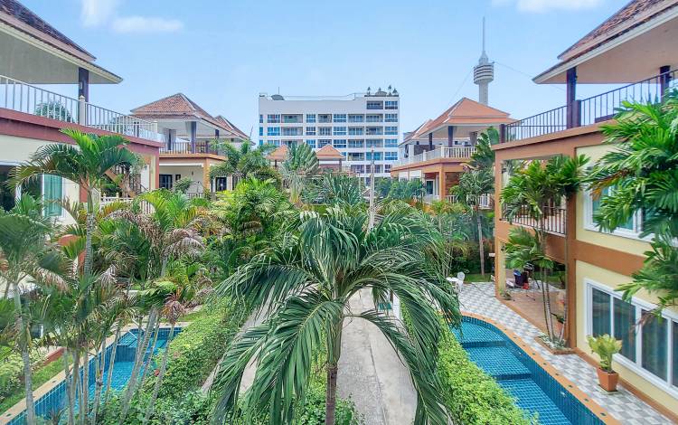 Studio condo for rent on Pratumnak, Arunothai condominium rental, properties for rent in Pattaya, Property Excellence, Pattaya real estate